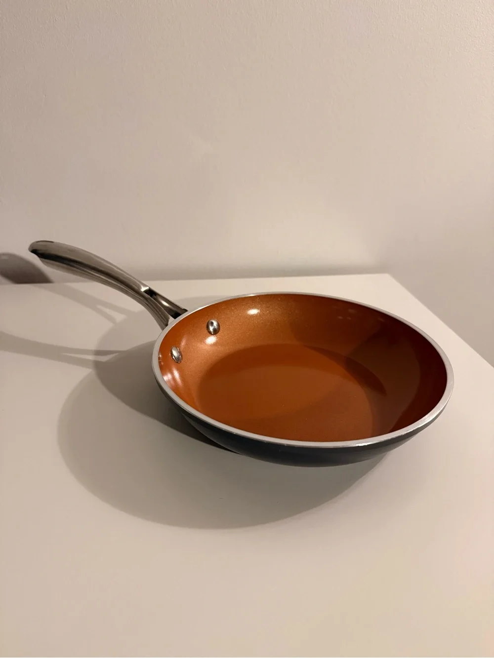 Gotham Steel 11 Piece Black and Copper Nonstick Saucepan Cookware Set
